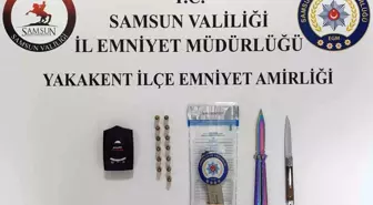 Samsun'da Narkotik Denetimlerinde Kaçak Silah ve Teçhizat Ele Geçirildi