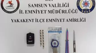 Samsun'da Araçta Radar Tespit Cihazı ve Mermiler Ele Geçirildi