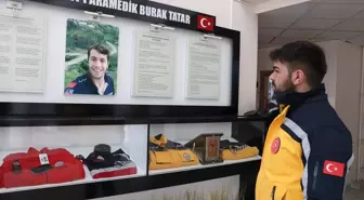 Afrin şehidi paramedik Burak Tatar'ın adı ve hatıraları Erzurum'da yaşatılıyor