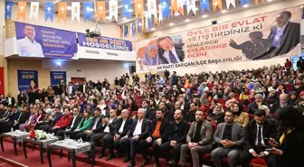 AK Parti Sözcüsü Ömer Çelik, Adana'da konuştu Açıklaması