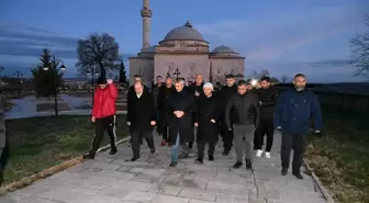 Edirne Valisi Yunus Sezer, Menzilahir Mahallesi Sakinleriyle Buluştu