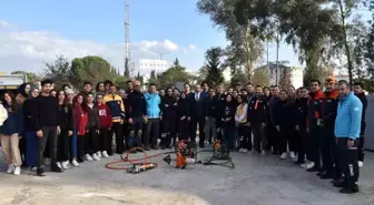 Aydın İl Sağlık Müdürü Dr. Eser Şenkul, Paramedik Öğrencilere Eğitim Verdi