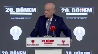 MHP Genel Başkanı Bahçeli, Siyaset ve Liderlik Okulu'nun 20. Dönem Sertifika Töreni'nde konuştu