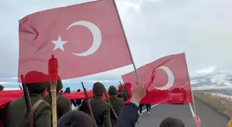 Sarıkamış şehitlerine saygı nöbeti