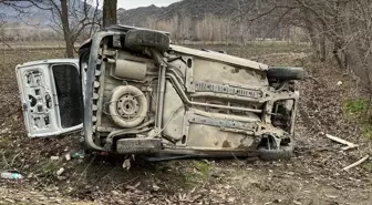 Tokat'ta Kamyonet Devrildi: 3 Yaralı