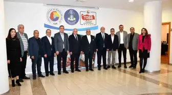 Aydın ve Çanakkale Ticaret Borsaları'ndan İş Birliği Ziyareti