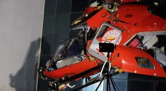 Muğla'da Düşen Ambulans Helikopterinin Enkazı Kaldırıldı