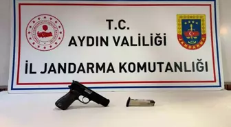 Aydın'da Jandarma, Şüpheli Üzerinden Kurusıkı Tabanca Ele Geçirdi