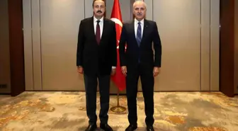 TBMM Başkanı Numan Kurtulmuş, Kuzey Makedonya'da Büyükelçiliği Ziyaret Etti