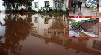 Bodrum'da sağanak, hayatı felç etti! Yollar göle döndü, evleri su bastı