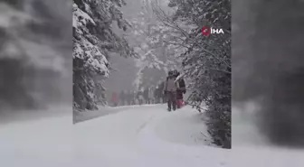 Doğa yürüyüşçüleri 2 bin metrede Sarıkamış şehitlerini andı