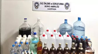 Antalya'da Yasadışı Alkol Üretimine Operasyon: 1 Kişi Tutuklandı