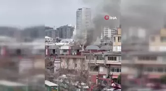 İstanbul Bahçelievler'de Matbaa Kalıbı Üreten İş Yerinde Yangın