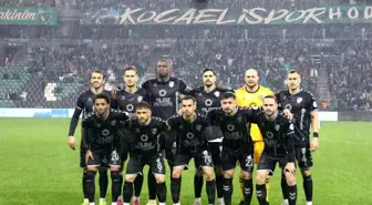 Kocaelispor, Trendyol 1. Lig'de İlk Yarısını Zirvede Tamamladı