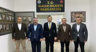 TÜGVA Samsun İl Temsilcisi Serhat Erail Alaçam'da Ziyaretler Gerçekleştirdi