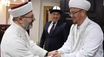 Diyanet ve Kırgızistan arasında dini işbirliği protokolü imzalandı