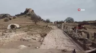 Kastabala Antik Kenti'nde Deprem Hasarları Onarılıyor