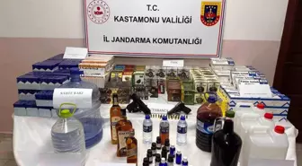 Kastamonu'da Yasa Dışı Malzeme Operasyonu: 4 Gözaltı