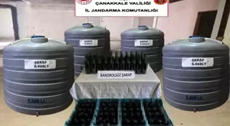 Çanakkale'de 22 Bin 275 Litre Kaçak İçki Ele Geçirildi