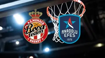 Monaco - Anadolu Efes basketbol maçı ne zaman? THY Euroleague Monaco - Anadolu Efes maçı saat kaçta, hangi kanalda?