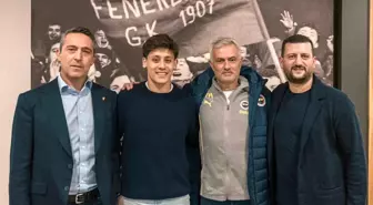 Arda Güler, Fenerbahçe'yi Ziyaret Etti