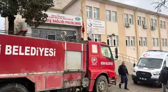 Adıyaman'da Diş Hastanesi'nde Yangın Paniği