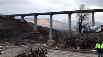 Adıyaman'da Viyadük Çalışmaları Tamamlanmak Üzere