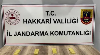 Hakkari'de Gümrük Kaçağı 4 Kilogram Altın Ele Ge geçirildi