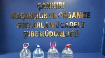 Çankırı'da Oyun Salonunda Kaçak Alkol Ele Geçirildi