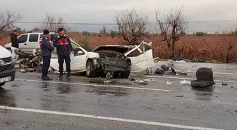 Denizli'de Otomobil Kazasında 1 Ölü, 5 Yaralı