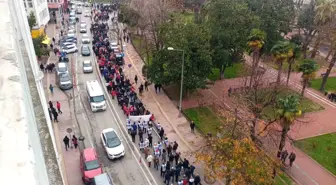 Samsun'da Emeklilerden Daha Adil Maaş Talebiyle Yürüyüş