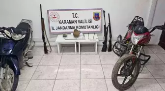 Karaman'da Jandarma Uygulamalarında 27 Şahıs Yakalandı