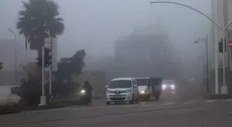 Kilis'te Yoğun Sis Hayatı Olumsuz Etkiledi