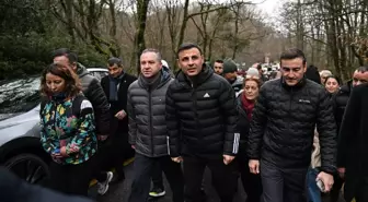 CHP İstanbul İl Başkanı Özgür Çelik, Belgrad Ormanı'nın İBB'ye devredilmesi gerektiğini vurguladı