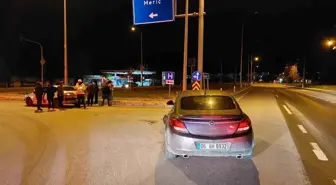 Edirne'de Trafik Kazası: 1 Yaralı