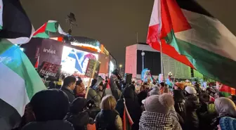 Londra'da Gazze'deki Sağlık Saldırılarına Protesto