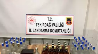 Tekirdağ'da Kaçak Alkollü İçki ve Uyuşturucu Operasyonu