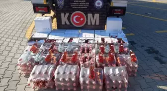 Aydın'da 444 Litre Sahte İçki Ele Geçirildi