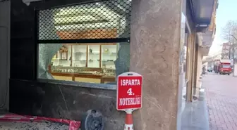 Isparta'da Kuyumcu Soygunu Girişimi