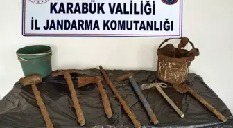 Karabük'te Kaçak Kazı Yapan 3 Kişi Yakalandı