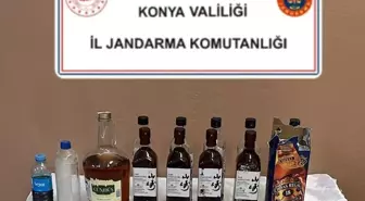 Jandarma Denetimlerinde 17 Litre Kaçak Alkol Ele Geçirildi