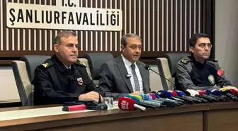 Şanlıurfa Valisi'nden Yılbaşı İçin Güvenlik Tedbirleri