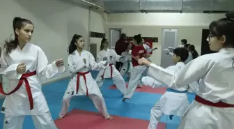 Ezel Ecrin Eren, Boğaziçi Karate Turnuvası'nda Altın Madalya Kazandı