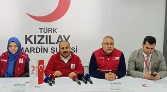 Türk Kızılay Mardin Şubesi 2024 Faaliyetlerini Açıkladı