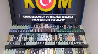 Adana'da Kaçak Cep Telefonu Ele Geçirildi