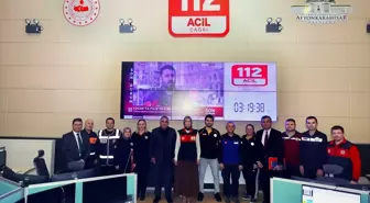 Vali Yiğitbaşı, 112 Acil Çağrı Merkezi'ni Ziyaret Etti