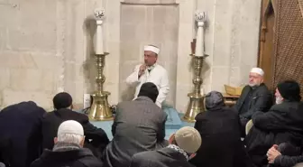 Bayburt'ta Üç Ayların Başlangıcında Ulu Camii'de Sabah Namazı Buluşması