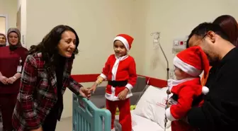 Burdur Valisi Yılbaşı Ziyaretleriyle Hastalara Moral Verdi