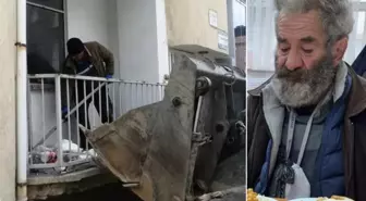 Evsiz sanılan adamın sahip oldukları şaşırttı