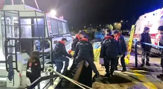 Gökçeada'da Rahatsızlanan Vatandaş Tıbbi Tahliye ile Hastaneye Kaldırıldı